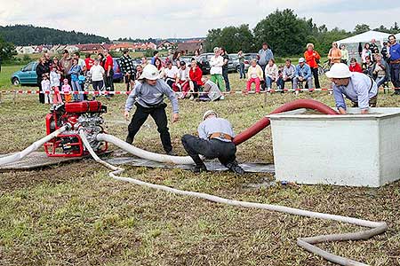 Hasičská soutěž 2009, foto: Václav Krametbauer