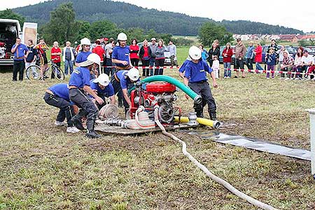 Hasičská soutěž 2009, foto: Václav Krametbauer