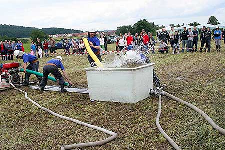 Hasičská soutěž 2009, foto: Václav Krametbauer