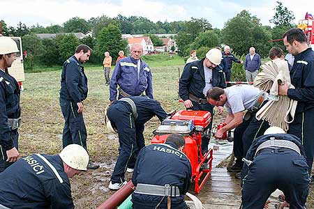 Hasičská soutěž 2009, foto: Václav Krametbauer