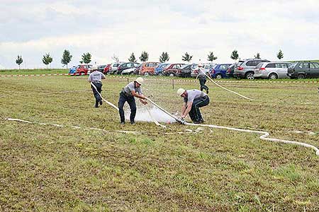 Hasičská soutěž 2009, foto: Václav Krametbauer