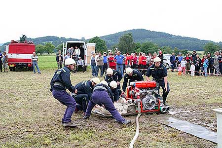 Hasičská soutěž 2009, foto: Václav Krametbauer