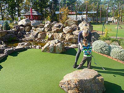 Adventure minigolf II., Hluboká nad Vltavou 14.10.2017