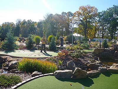 Adventure minigolf II., Hluboká nad Vltavou 14.10.2017