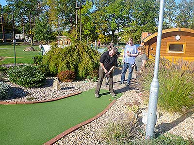 Adventure minigolf II., Hluboká nad Vltavou 14.10.2017