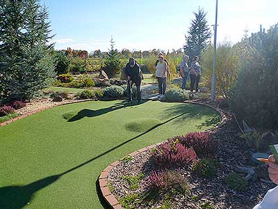 Adventure minigolf II., Hluboká nad Vltavou 14.10.2017