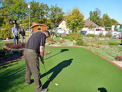 Adventure minigolf II., Hluboká nad Vltavou 14.10.2017