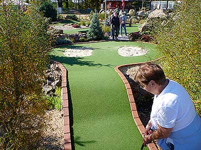 Adventure minigolf II., Hluboká nad Vltavou 14.10.2017