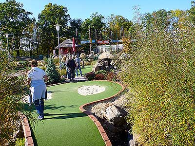 Adventure minigolf II., Hluboká nad Vltavou 14.10.2017