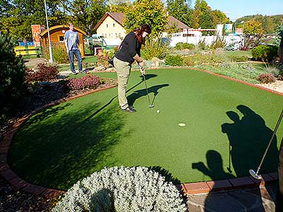 Adventure minigolf II., Hluboká nad Vltavou 14.10.2017