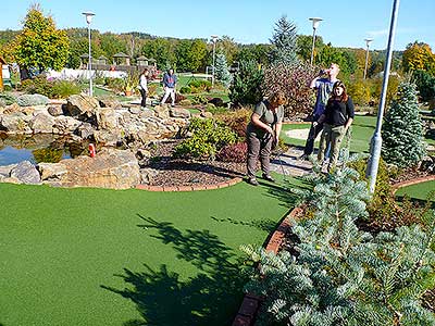 Adventure minigolf II., Hluboká nad Vltavou 14.10.2017