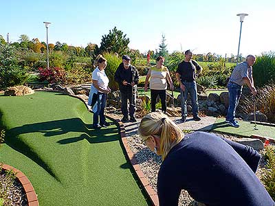 Adventure minigolf II., Hluboká nad Vltavou 14.10.2017