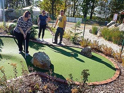 Adventure minigolf II., Hluboká nad Vltavou 14.10.2017