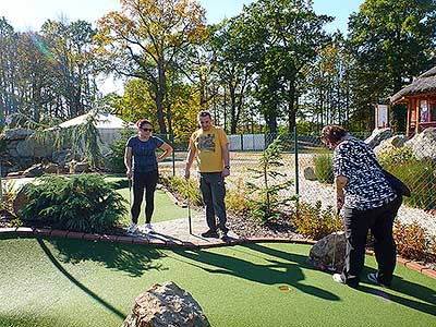 Adventure minigolf II., Hluboká nad Vltavou 14.10.2017