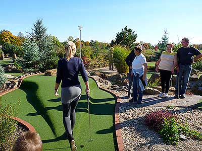 Adventure minigolf II., Hluboká nad Vltavou 14.10.2017