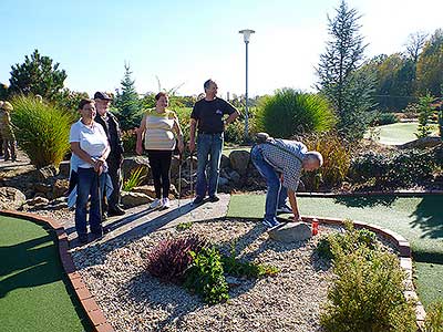 Adventure minigolf II., Hluboká nad Vltavou 14.10.2017