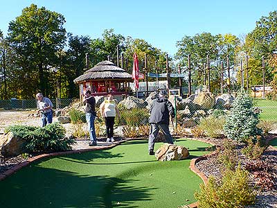 Adventure minigolf II., Hluboká nad Vltavou 14.10.2017