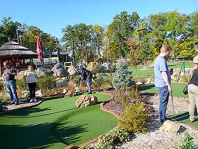 Adventure minigolf II., Hluboká nad Vltavou 14.10.2017