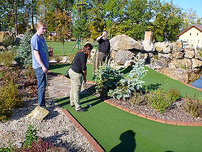 Adventure minigolf II., Hluboká nad Vltavou 14.10.2017