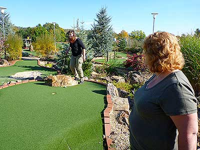 Adventure minigolf II., Hluboká nad Vltavou 14.10.2017