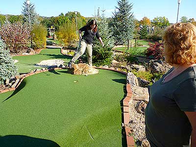 Adventure minigolf II., Hluboká nad Vltavou 14.10.2017