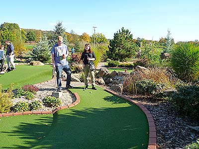 Adventure minigolf II., Hluboká nad Vltavou 14.10.2017