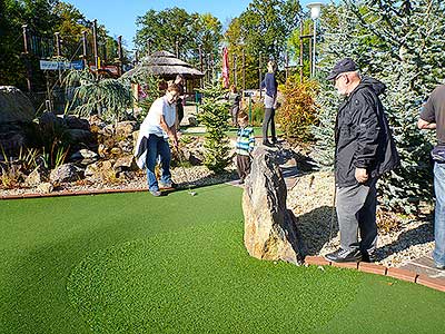 Adventure minigolf II., Hluboká nad Vltavou 14.10.2017