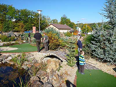 Adventure minigolf II., Hluboká nad Vltavou 14.10.2017