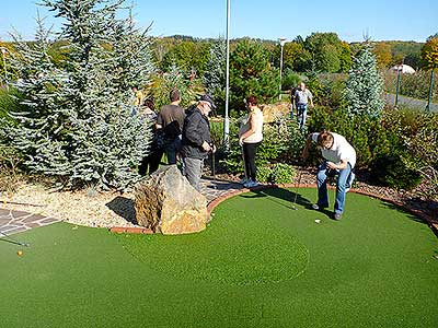 Adventure minigolf II., Hluboká nad Vltavou 14.10.2017