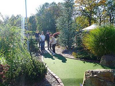 Adventure minigolf II., Hluboká nad Vltavou 14.10.2017