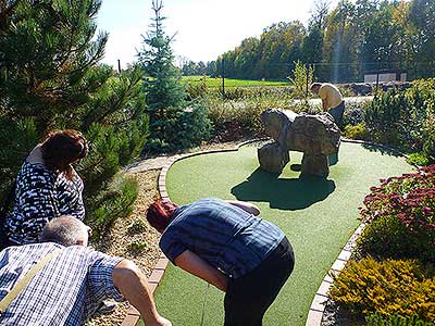 Adventure minigolf II., Hluboká nad Vltavou 14.10.2017