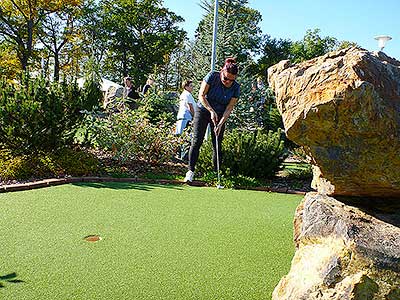 Adventure minigolf II., Hluboká nad Vltavou 14.10.2017