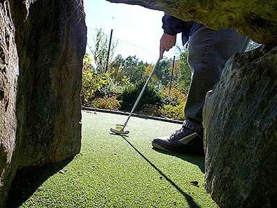 Adventure minigolf II., Hluboká nad Vltavou 14.10.2017