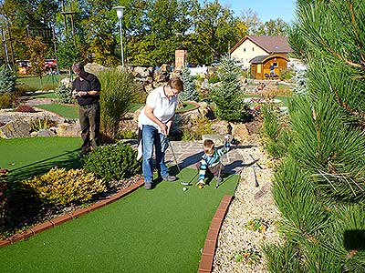 Adventure minigolf II., Hluboká nad Vltavou 14.10.2017