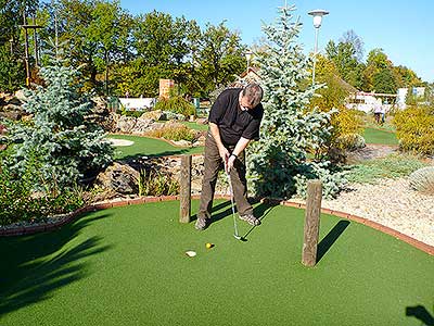 Adventure minigolf II., Hluboká nad Vltavou 14.10.2017