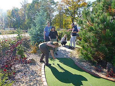 Adventure minigolf II., Hluboká nad Vltavou 14.10.2017