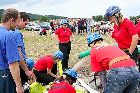 Hasičská soutěž 2009, foto: Václav Krametbauer