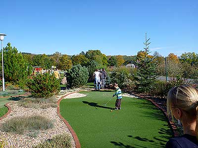 Adventure minigolf II., Hluboká nad Vltavou 14.10.2017