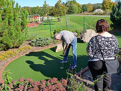 Adventure minigolf II., Hluboká nad Vltavou 14.10.2017