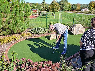 Adventure minigolf II., Hluboká nad Vltavou 14.10.2017