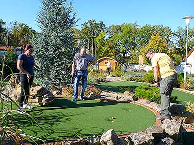 Adventure minigolf II., Hluboká nad Vltavou 14.10.2017