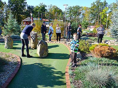 Adventure minigolf II., Hluboká nad Vltavou 14.10.2017