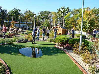 Adventure minigolf II., Hluboká nad Vltavou 14.10.2017