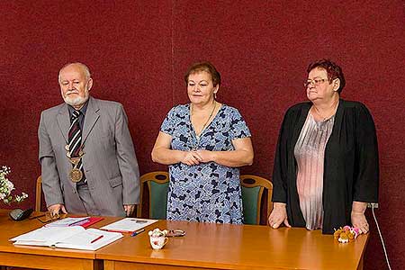 Vítání občánků v obci Dolní Třebonín 25.11.2017, foto: Lubor Mrázek