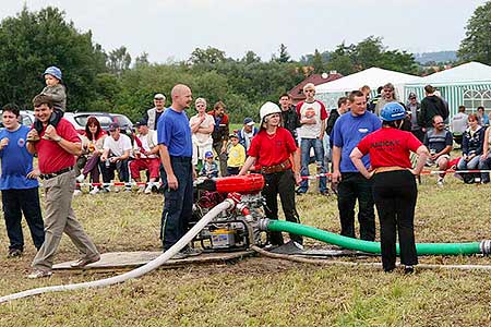 Hasičská soutěž 2009, foto: Václav Krametbauer