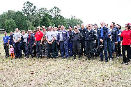 Hasičská soutěž 2009, foto: Václav Krametbauer