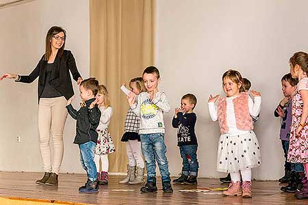 Setkání důchodců obce Dolní Třebonín 8.3.2018, foto: Lubor Mrázek