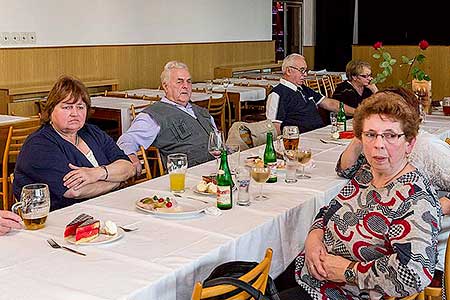 Setkání důchodců obce Dolní Třebonín 8.3.2018, foto: Lubor Mrázek