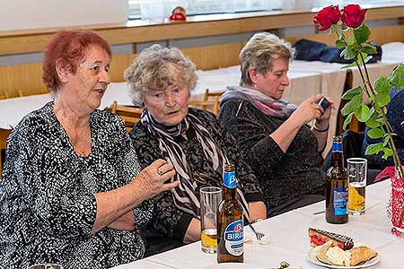 Setkání důchodců obce Dolní Třebonín 8.3.2018, foto: Lubor Mrázek