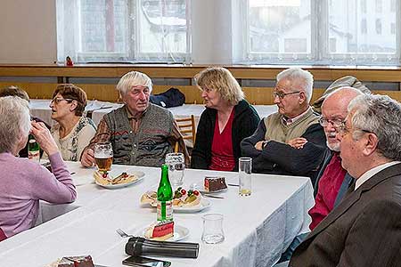 Setkání důchodců obce Dolní Třebonín 8.3.2018, foto: Lubor Mrázek